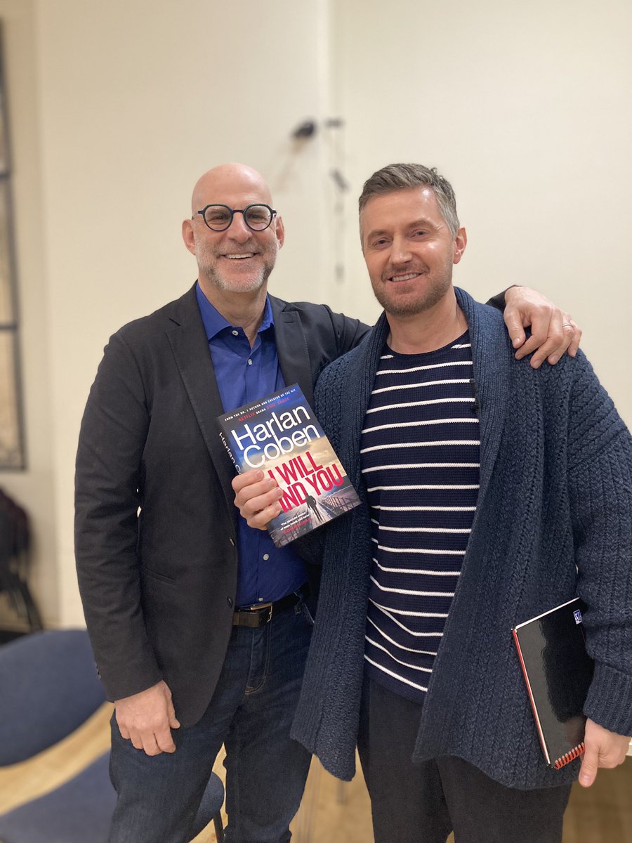 The team <a href="/Waterstones/">Waterstones</a> always deliver with events! Huge thanks for hosting <a href="/HarlanCoben/">Harlan Coben</a> for his in conversation with <a href="/RCArmitage/">Richard Armitage</a> last night. Fab evening with #IWillFindYou just out &amp; great to hear them talk about their trio of <a href="/NetflixUK/">Netflix UK & Ireland</a> collaborations <a href="/centurybooksuk/">Century Publishing</a> <a href="/beckep24/">Becke Parker</a>