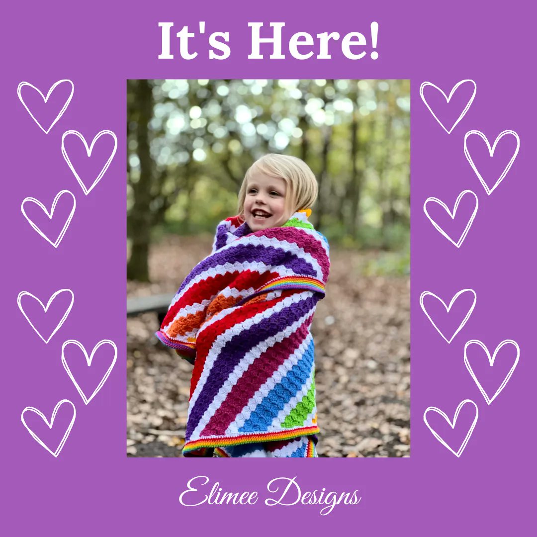 ElimeeDesigns's tweet photo. Exciting news, crocheters! Our latest pattern, the 'Striped Colour Crush Blanket,' is now available! 🎉
This fabulous corner-to-corner design features bold stripes and is perfect for scrap-busting. Head over to our blog to read all about it!
#newcrochetpattern #crochetlove https://t.co/2nUHfwyLfg