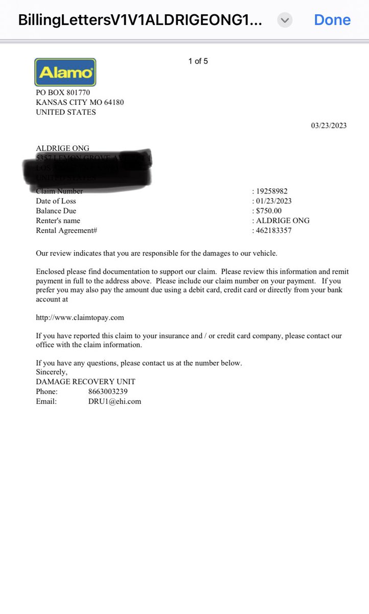 aldrigeong's tweet photo. @JasonMiyaresVA @alamocares @FTC  Alamo billed for windshield repair for $650. Inspected car &amp; guy who rcvd it at Dulles airport also went around n checked on 01/23/23 and now 2 months after we got a bill. Unfair n no pictures sent. https://t.co/UDS4Oc6VBu