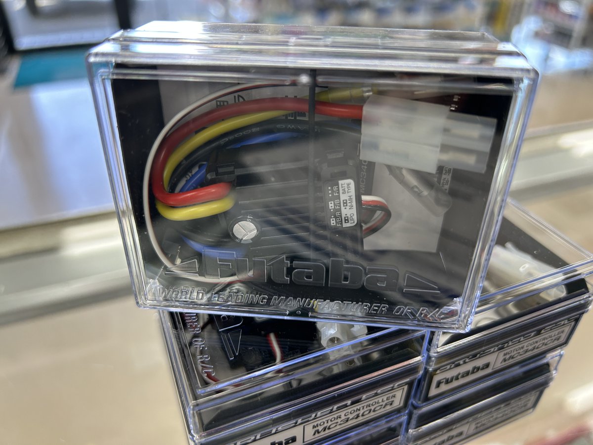 どこかで見たような... 双葉電子工業新製品 MC340CR ブラシモーター用ESC 本日入荷です☆彡 #フタバ #ラジコン #カー用 #スピードコントローラー  #竹内モデル #苫小牧店
