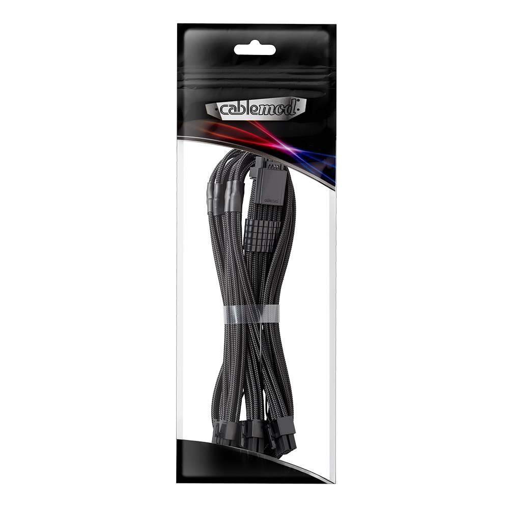 CableMod 8+6シリーズ クラシック ModMesh スリーブケーブル延長キット (ブラック) CableMod 8+6シリーズ クラシック ModMesh スリーブケーブル延長キット (ブラック) CableMod 8+8