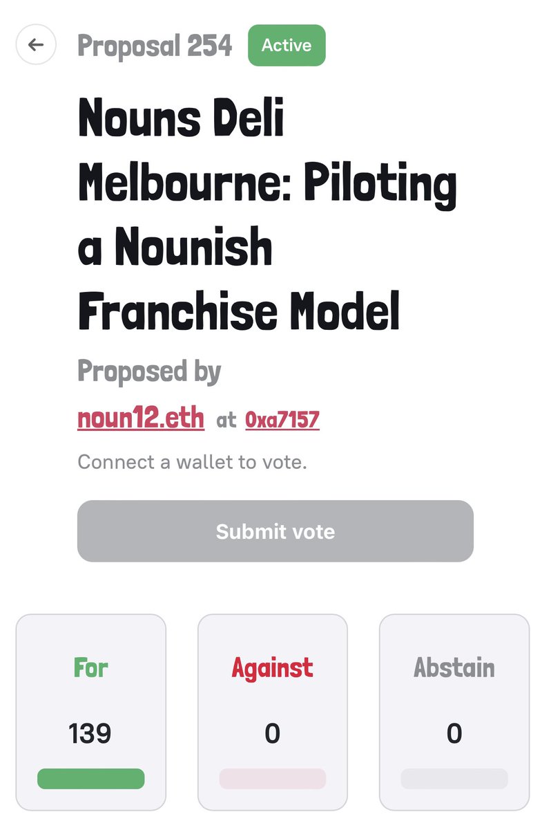 Nouns DAO'n Under tweet media