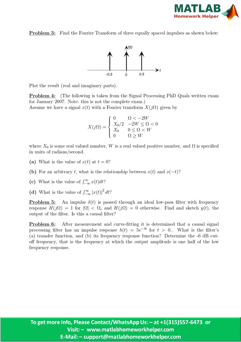 matlabhwhelper's tweet image. Get top grades on your Matlab homework with our expert help! From image processing to machine learning, Contact us to complete your Matlab homework today! 
🌐Website : - matlabhomeworkhelper.com

#MatlabHomeworkHelp #completemymatlabhomework
#education #study #students #university