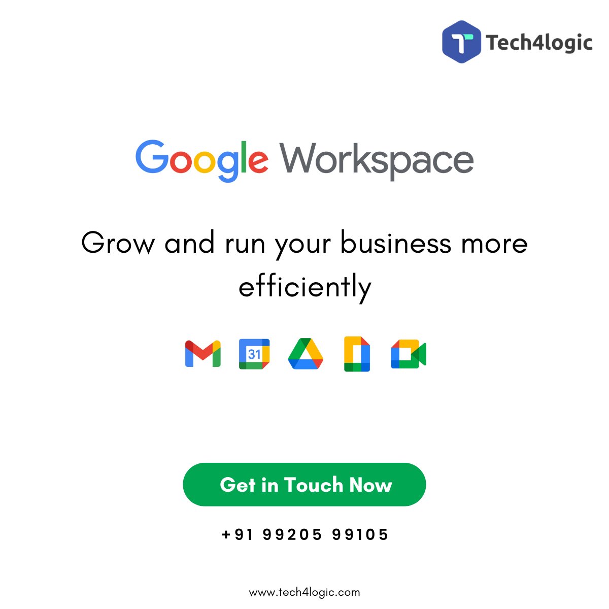 tech4logicindia's tweet photo. Google Workspace business solutions seamlessly integrate everything that you and your team need to get anything done, all-in-one place.

Call Now: +91 99205 99105
Email: info@tech4logic.com
https://t.co/DeSjQq9nvP

#gsuite #googleworkspace #googlecloud #business #tech4logic https://t.co/KAqTRcDAKB