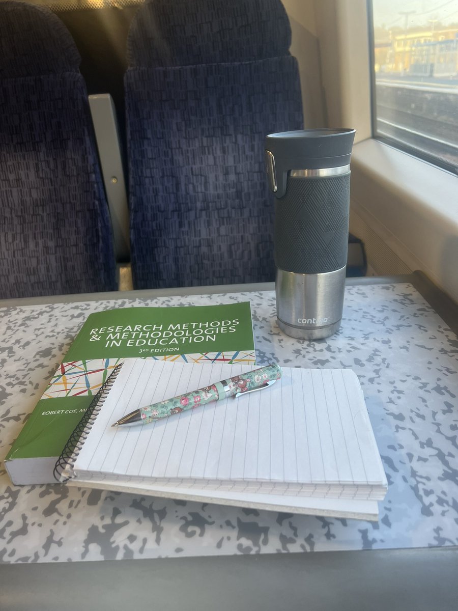 Tea, reading and an early start. Can only mean one thing… off to #ourNCEjourney. How can it be our last day already?! Does that mean I have to start my dissertation?! 😬