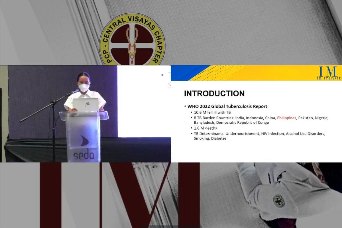 pcpcvcon's tweet photo. Today is #WorldTuberculosisDay! The #PCPCV celebrates #WorldTBDay2023.
Dr. Sharon Laurel emphasizes the cascade of care in helping us transition from prevention to eradication of tuberculosis.
#IMinTransit @DOHgovph https://t.co/moLFB3Ra8C