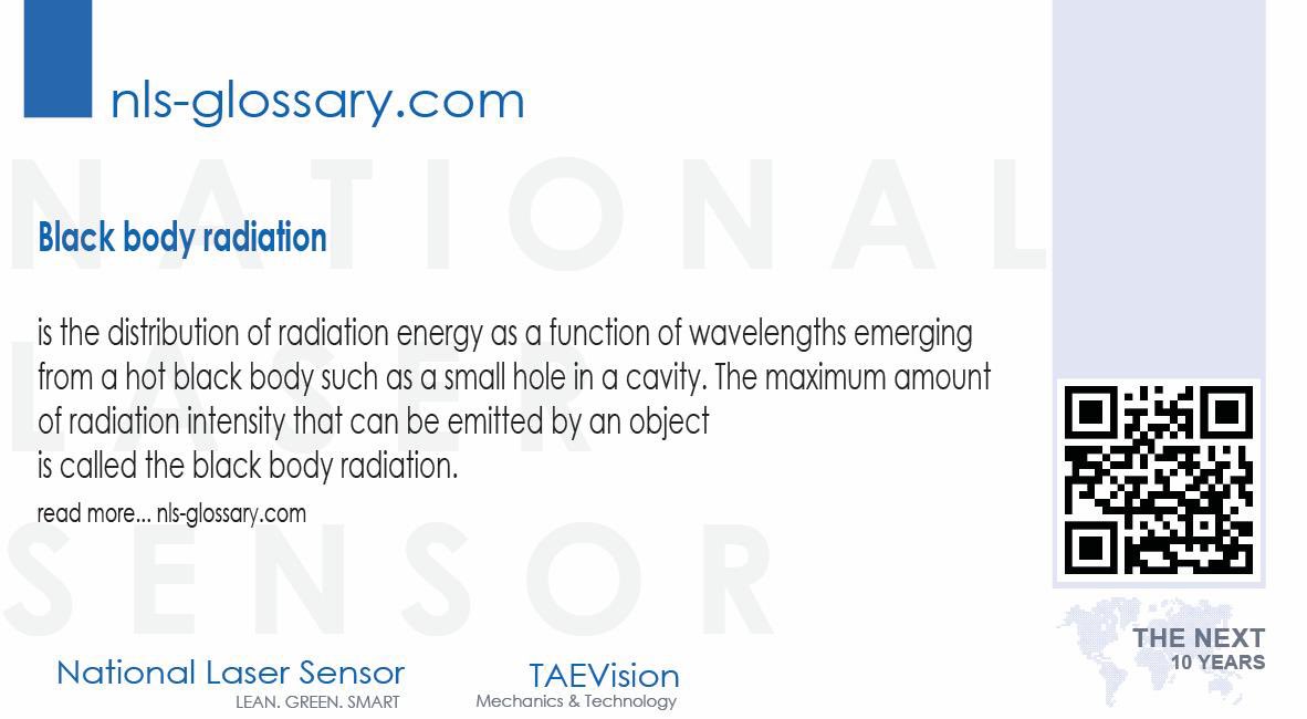 GlossaryNls's tweet photo. #Black #body #radiation is the distribution of radiation energy as a function of wavelengths emerging from a hot black body such as a small hole in a cavity. read more... https://t.co/Hme1QlQmf2
#TechnicalGlossary #sensorintelligence #sensortechnology #Sensors #SensorPeople https://t.co/6KztfdYHci