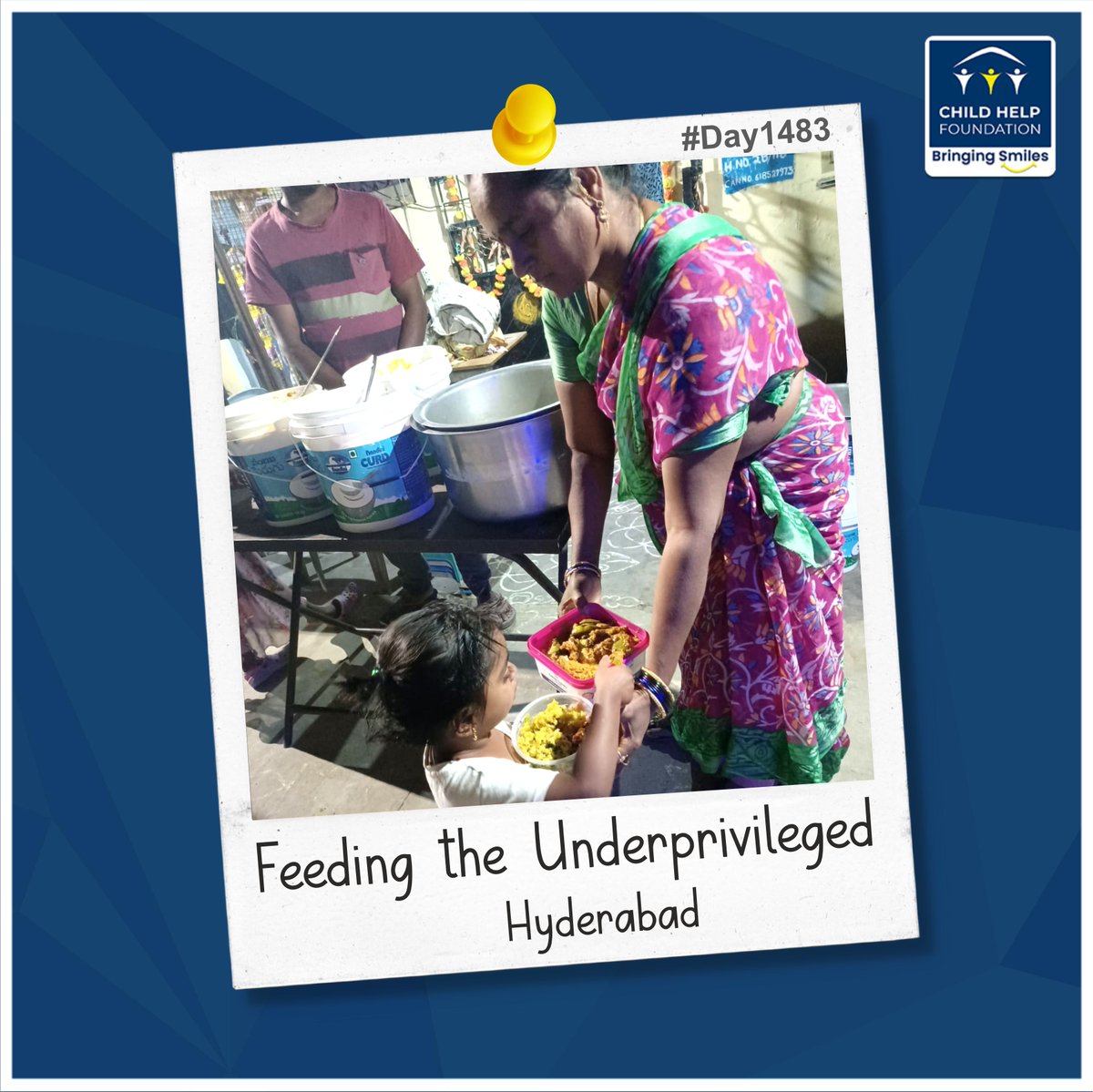 Childhelpindia's tweet photo. #Day1483 of feeding the underprivileged children🙋♂️.
.
#childhelpfoundation #filaantro #rotighar https://t.co/Kj03Gv5VfL