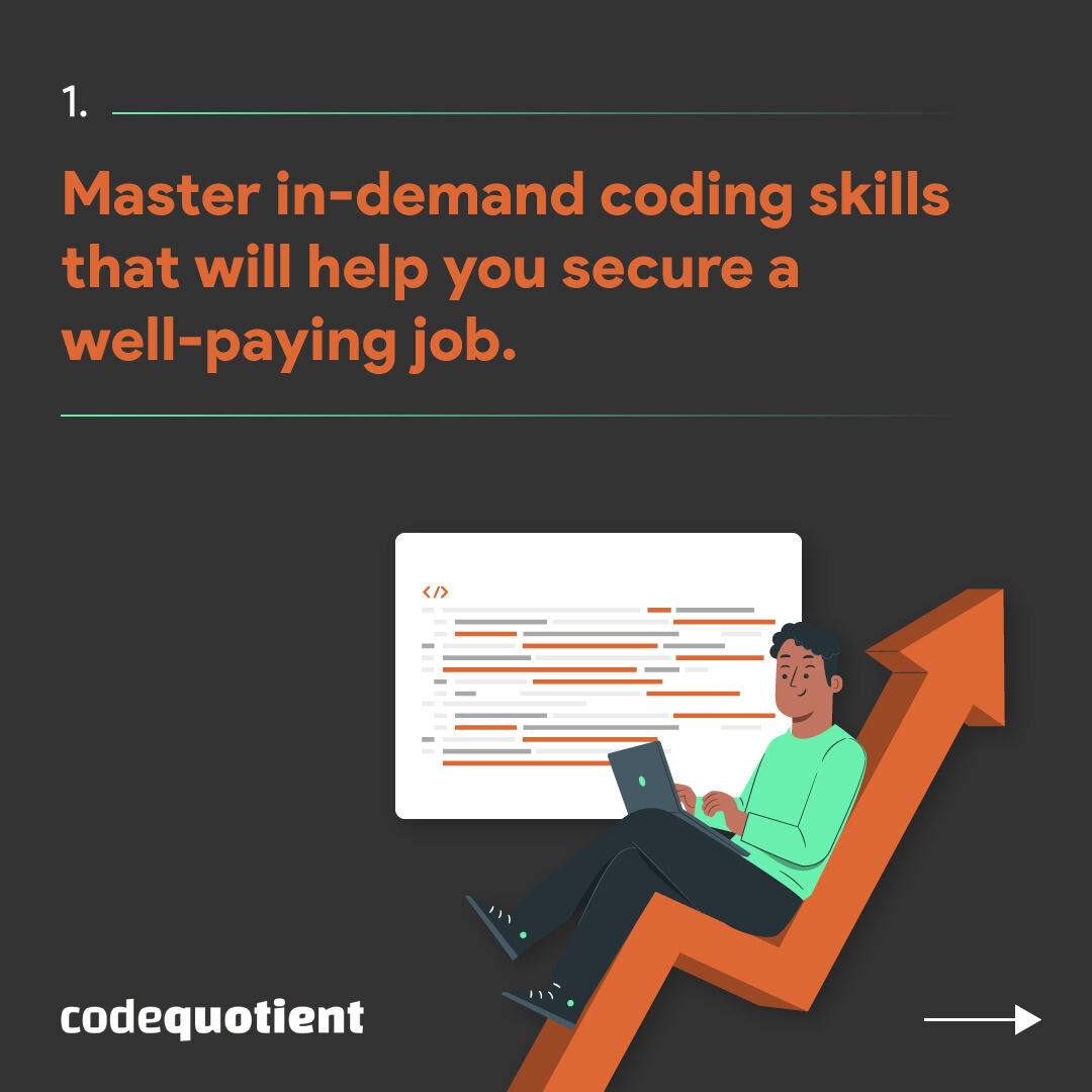 CodeQuotient's tweet image. Kickstart your career in software engineering with work experience under your belt before you graduate.
Join CodeQuotient&apos;s Software Engineering Program [CQ-SEP] today at: codequotient.com/cq-sep
Limited seats available.

#CodeQuotient #CQSEP #SoftwareEngineeringProgram