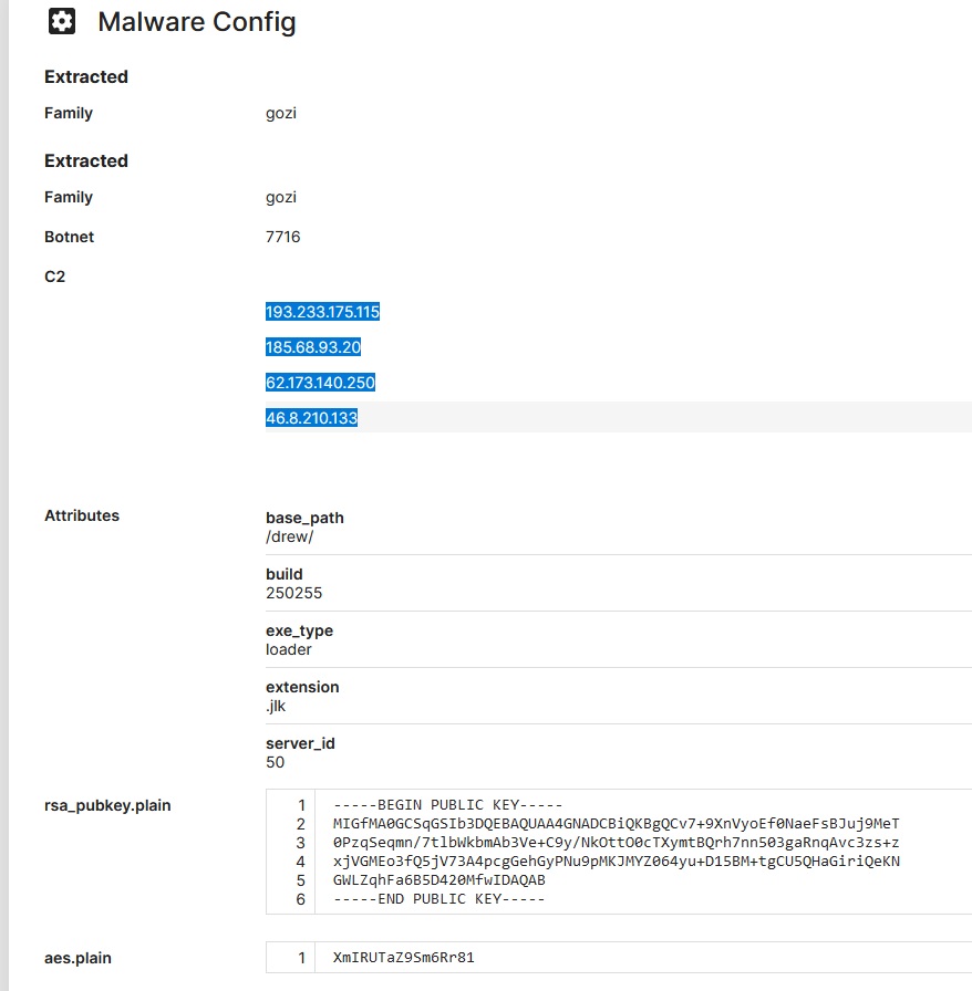 JAMESWT_WT's tweet photo. #Ursnif #Gozi #Isfb Botnet 7716
24_03_2023 🇮🇹
a tema #MISE/#MEF/#AGENZIAENTRATE
via #SMB  \Agenzia\Server.exe
46.8.19[.242
46.8.210[.86
Samples
https://t.co/kADezqnWmA
C2
193.233.175.]115
185.68.93].20
62.173.140].250
46.8.210.]133
@felixw3000 @58_158_177_102 @fumik0_ https://t.co/e21ujJMcLS