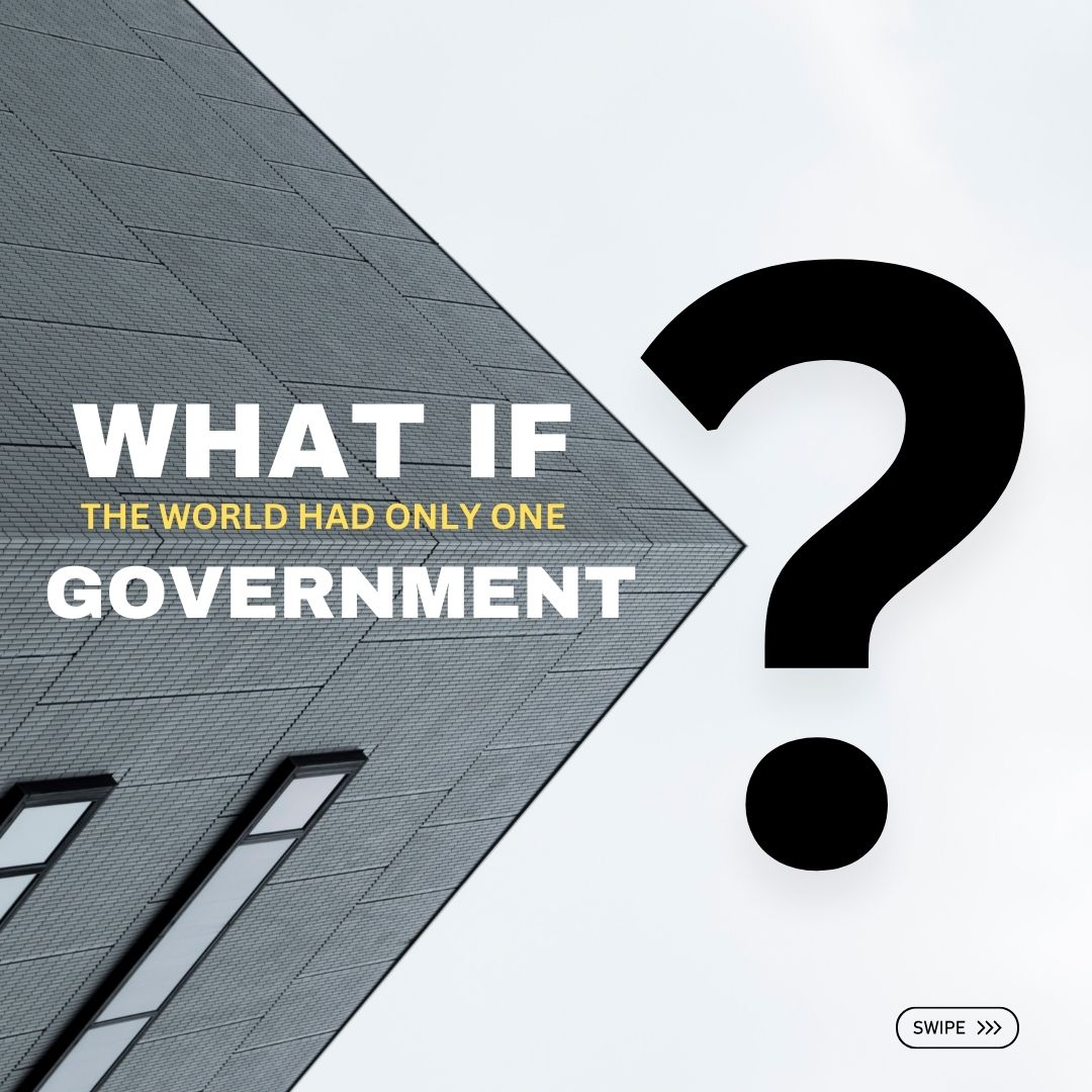 Websoc_AI's tweet photo. What if the world had only one government?

If the world had only one government, it would have profound and far-reaching implications for politics, economics, and society as a whole. Here are some potential outcomes:

𝐕𝐢𝐬𝐢𝐭 𝐮𝐬 𝐚𝐭: https://t.co/BeuTR96Q63 https://t.co/rxFuaKMt1E