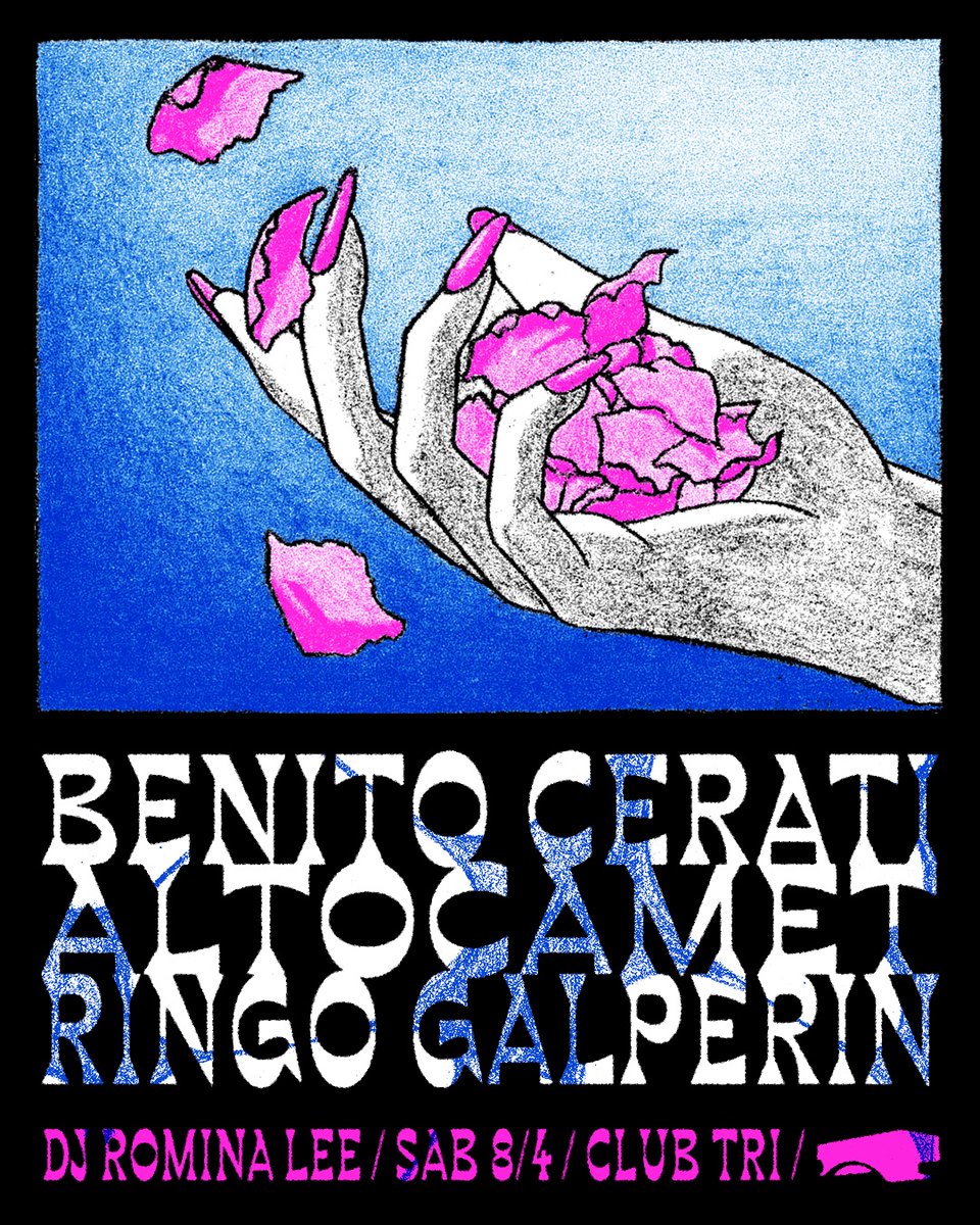 casadelpuente's tweet photo. Se viene un fechón muy emocionante! 🚀Sáb 8 de Abril en @clubTRI . ✨🌷🔮 En vivo @BenitoCerati @altocamet @RingoGalperin y Dj Romina Lee. Arte x @queridas_ 💎 Anticipadas🎟👉 https://t.co/qsN3jlLGwh #Marplarocks #pop #song #triphop #electrónica #surfgoth #dance #MarDelPlata https://t.co/aPxjhO7VHD