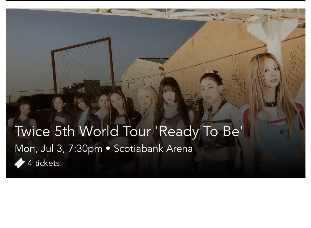L_Hchu's tweet photo. Anyone looking for Twice Toronto Concert Tickets? July 3nd, with good spots! Please contact me~ #TWICE_5TH_WORLD_TOUR https://t.co/AOp6TPy7v9