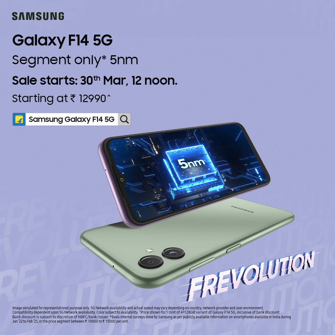 layz4u's tweet photo. This awesome mobile delivers a revolutionary movie-watching experience featuring a 6.6-inch HD+ display with a 90Hz refresh rate to offer stunning clarity
#SamsungGalaxyF14 https://t.co/X8edhRrYFA
