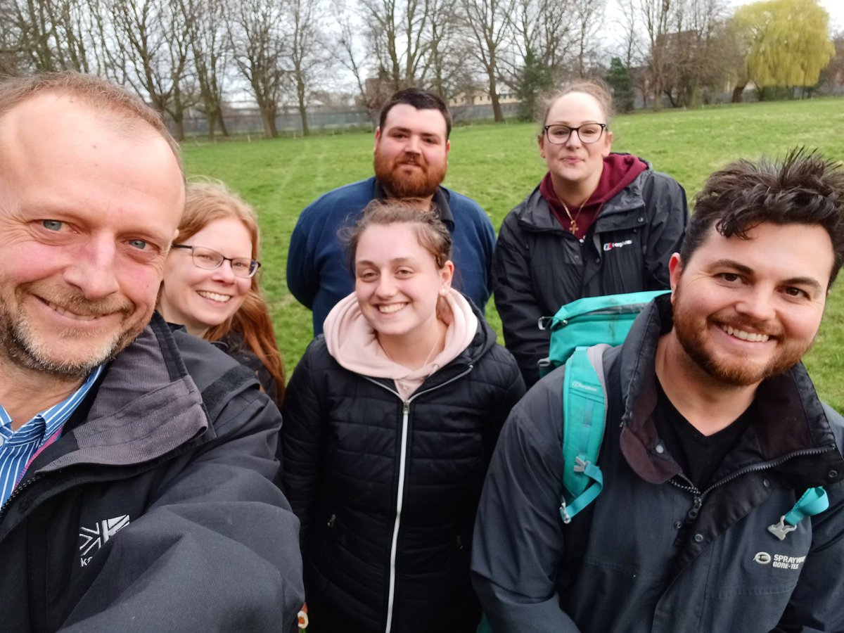 VC_Hull's tweet photo. Yesterday, colleagues and students planted over 300 trees on the @UniOfHull campus, part of our drive to improve biodiversity. My role as VC was, of course, to hinder these great efforts! #proudVC #teamHull https://t.co/LUeGytK3jF