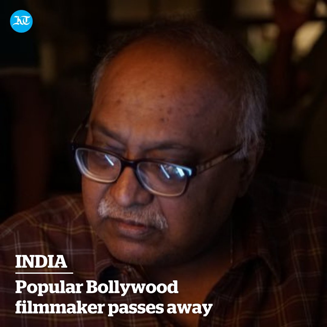 khaleejtimes's tweet image. #India: Popular Bollywood film director Pradeep Sarkar passed away at the age of 67. He was known for some well-known Hindi films like 'Mardaani' and 'Helicopter Eela'

khaleejtimes.com/entertainment/…

#PradeepSarkar #Bollywood