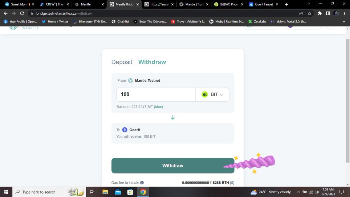 Okpara081's tweet photo. Use the same method to withdraw for BIT thanks.

Join Discord https://t.co/0RoVo8TmRa

Join guild https://t.co/ivWyO9K0Pf

Join crew3 https://t.co/KCoTIFIHrI

Like &amp; retweet &amp; don't forget to follow me for more!! https://t.co/62L3eM3ufD