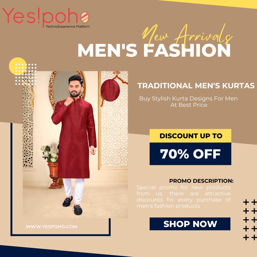 Yespoho's tweet photo. Checkout our new collection of Men's Kurta, hurry up and grab the deal now

#men #menfashion #classickurta #westernwear #traditionalwear #menkurta #menkurtapyjama #mensuits #yespoho #india #technoplatform #trending #instagram #facebook #instagood #latest #latestfashion https://t.co/bidTL5ssV1