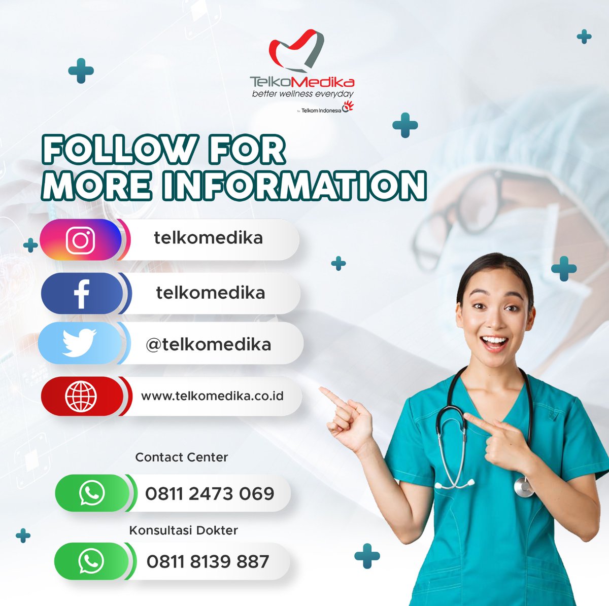 Peringati Hari Tuberkulosis Sedunia dengan menjadi pahlawan kesehatan! Bergabunglah dalam kampanye #WorldTBDay bersama Telkomedika untuk mencegah penyebaran TB. #Telkomedika #StopTuberculosis