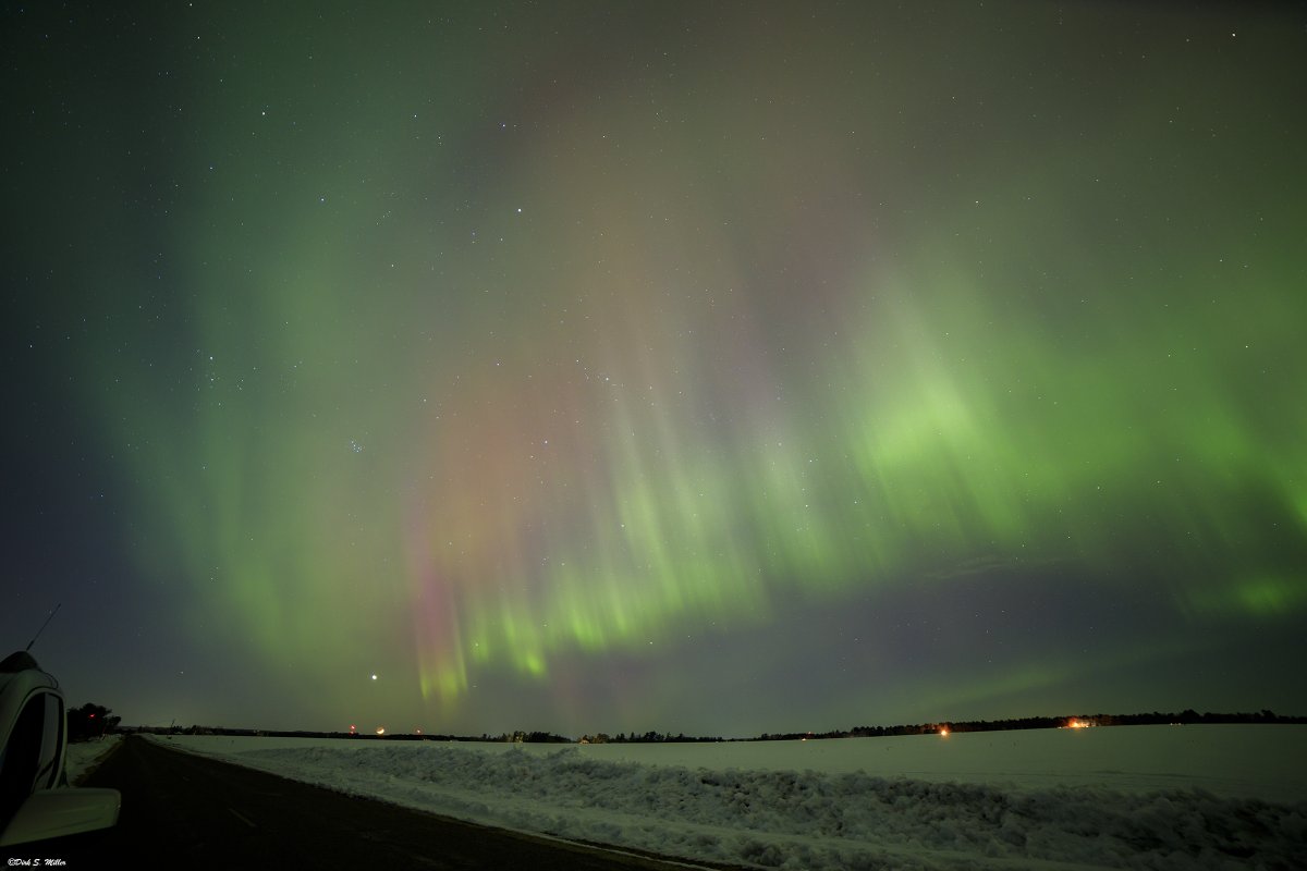 Aurorachaser236's tweet photo. Some pictures of the severe G4 storm. Pictures taken in Barron County, WI. At time no matter what part of the sky one would look, you would find Auroras! I haven't had night like this in many years!
@NWSTwinCities #AuroraBorealis https://t.co/gO7BaoM5Jg