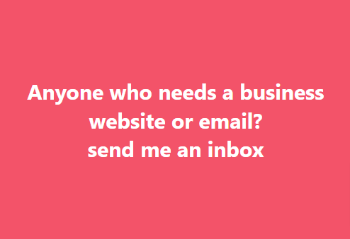 nhlanhlagumeder's tweet photo. Anyone who needs a business website or email?
send me an inbox

#AbsaSmallBizFriday #Ymornings #BafanaBafana #ramadan #RSA #RamaphosaMustGo #websitedevelopment #emailhosting https://t.co/CK9Z9Qo07X