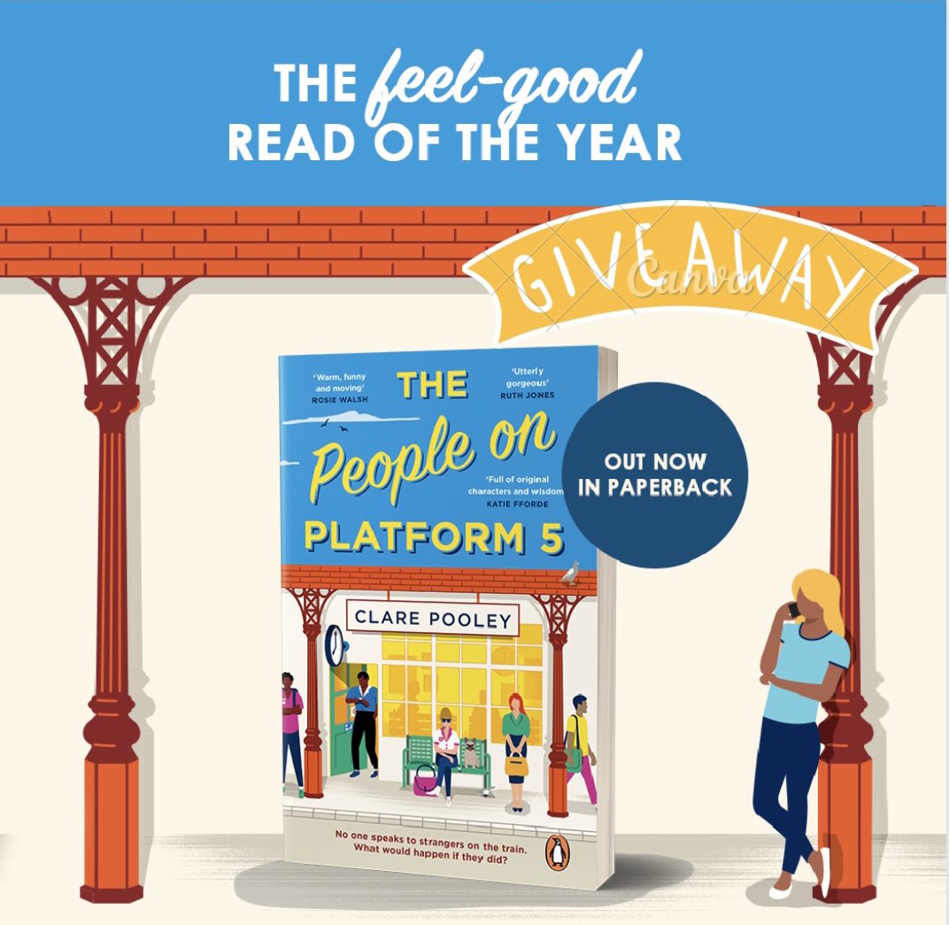🚨GIVEAWAY!!!🚨 To celebrate the paperback launch of The People on Platform 5 I’m giving away 4 signed and dedicated copies! To win a copy for you and a friend, just like, follow, tag your friend and retweet! Winners chosen at random on Wednesday 29th March 5pm. UK only 😀