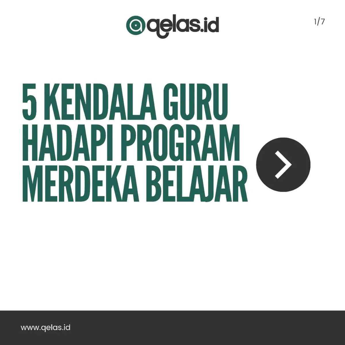 mulaidariguru's tweet photo. Hi Sobat qelas!
Jadi, pasti udah pada tahu kan kalau Program Merdeka Belajar tuh ga gampang buat dijalankan. Guru-guru sering ketemu berbagai kendala, tapi mereka tetep semangat juang dan berdedikasi tinggi buat pendidikan Indonesia yang lebih baik. https://t.co/NJ6ekAoy73