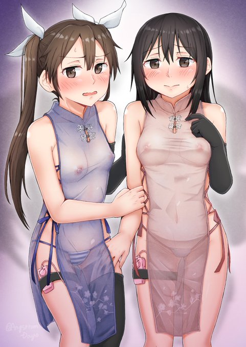 #みなさん去年の今頃はどんな絵描いてましたか
スケスケチャイナ描いてました 