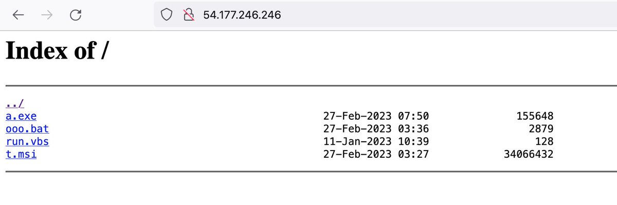 sicehice's tweet photo. #opendir hosting #ulise #uacme #teramind #netfilter

54.177.246[.]246 https://t.co/BcwyaXpXAt