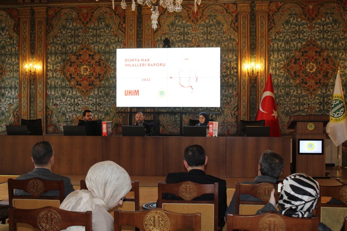 uhimorg's tweet photo. Gücün egemenliğinden hukukun egemenliğine giden yola katkı vermesi umuduyla 11.cisini hazırladığımız “Dünya Hak İhlalleri” Raporumuz gerçekleştirilen basın açıklamasıyla kamuoyuna takdim edildi.

Göz atmak için : https://t.co/rTt2FWtrMc https://t.co/cI7j6sz0CE
