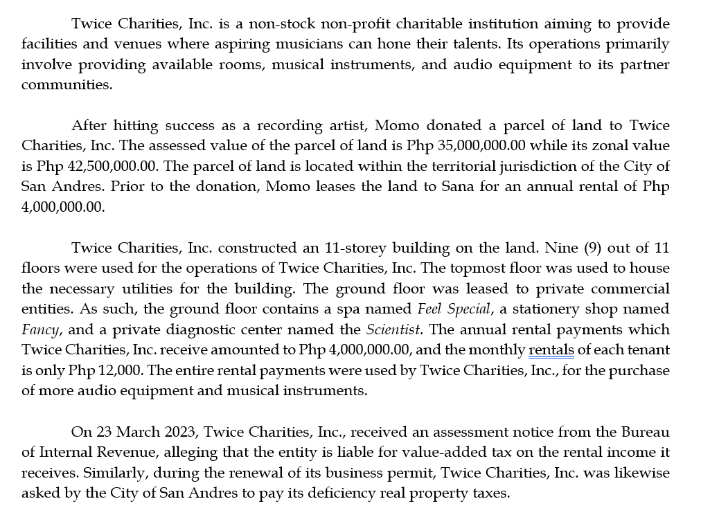 K Manuel on Twitter "Here is the Taxation Law 2 prelim exam question