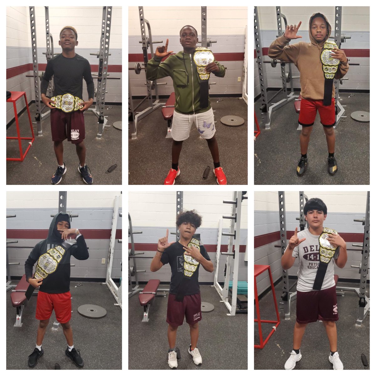 DeLay track is on 🔥! These gentlemen all placed first this week in their track meet! #harvestershabits <a href="/DeLayMS/">DeLay Middle School</a>