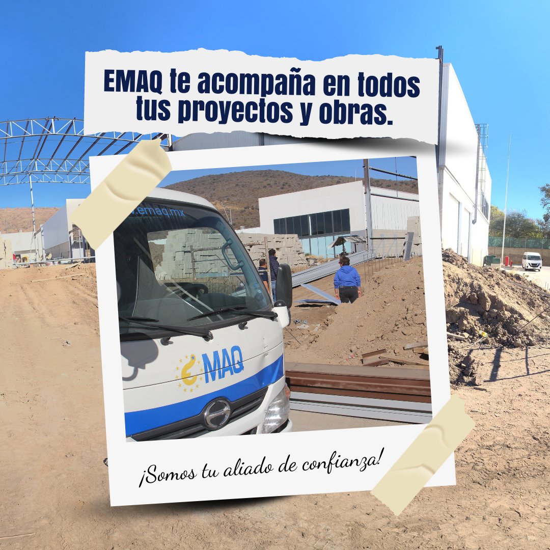 EMAQ_MX's tweet photo. En #EMAQ, te acompañamos en tu proyecto de principio a fin, con las mejores soluciones y las herramientas adaptadas a tus obras. https://t.co/QG0Of76chJ