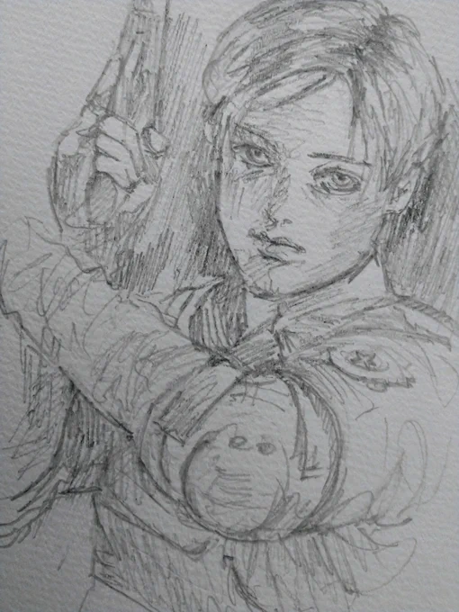 今日はバイオハザードre:4の発売日なので、レオン描いてみました♡

#Biohazard  #ResidentEvil 