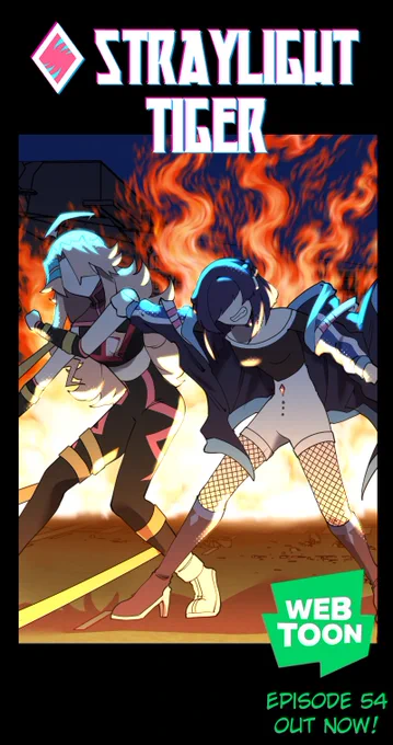 #StraylightTiger Ep 54 and Ep 57 (fastpass) is now published!!Read it   