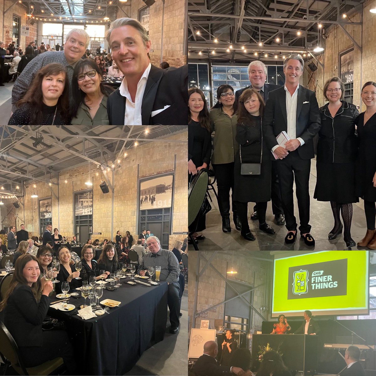 A11yAlicia's tweet photo. So fun hanging out with @CNIB and @BenMulroney tonight! #CNIBFinerThings #TeamBell @Bell #BellForBetter #AccessibilityJustGotBetter https://t.co/ZPMTd9BMWy