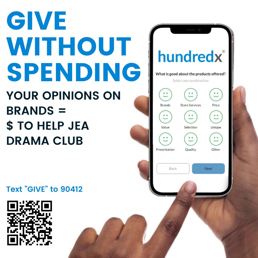MusTherTracy's tweet photo. My Drama Club is doing a fundraiser that won't cost you any money!  Choose James E. Allen Jr/Sr High School.  For every survey you complete we get a donation.  Please take a few minutes and show your support!   Feel free to share the link with everyone.  
https://t.co/nseyubM1GC https://t.co/jmRCrqvoYZ