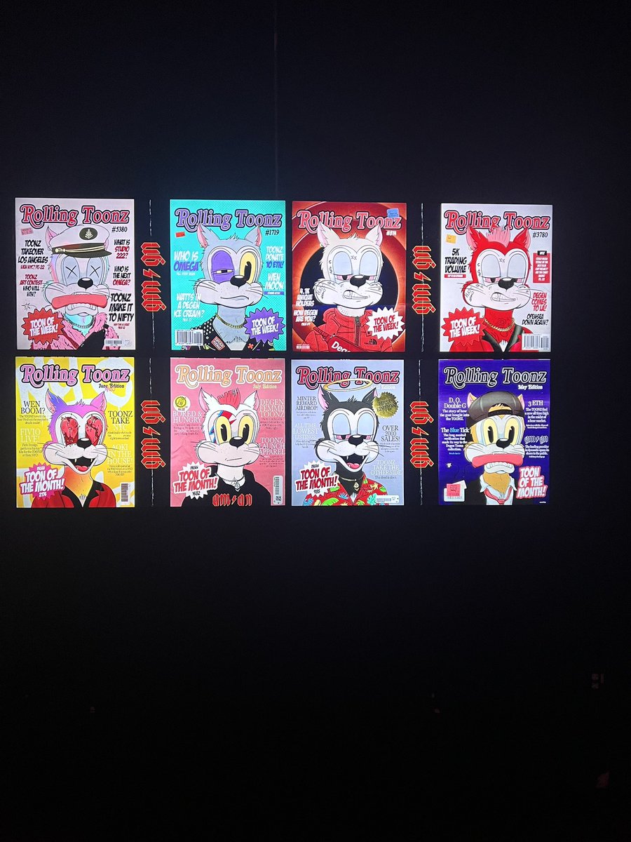 vanidha_l's tweet photo. One year anniversary party was a blast. So great seeing such wonderful #toonz again - love y’all! 🖤 @DegenToonz ⚡️ https://t.co/AXDYETHaZT