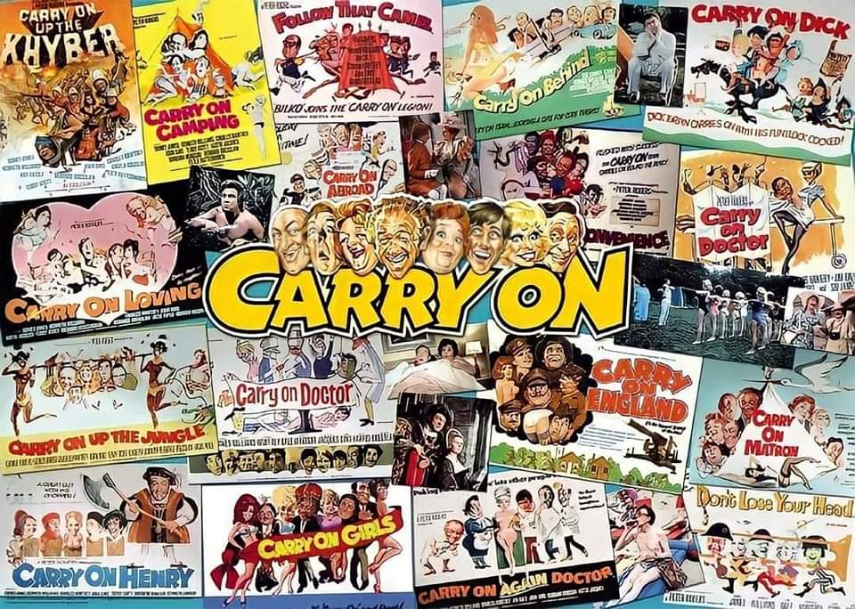 Classicbritcom's tweet photo. What are your 3 Favourite Carry On Films? For me it's 1) Carry On Camping 2) Carry On Behind 3) Carry On at your Convenience. https://t.co/eQ355z3vRC