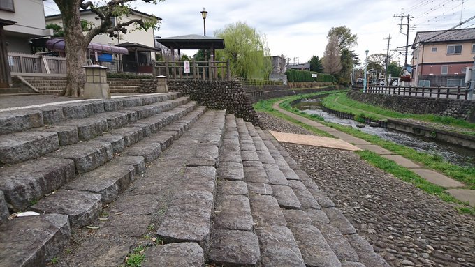 2023年3月 #月がきれい 聖地巡礼川越桜巡礼⑩濯紫公園生暖かい風が吹く、今日の濯紫公園。観光客とは無益のこの場所が、