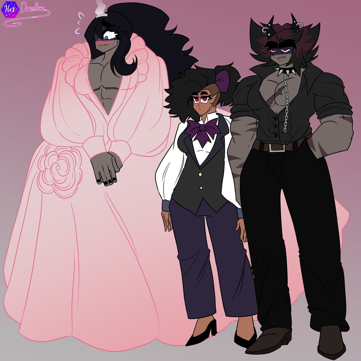 HexDoodlez's tweet photo. finally done!
Mitch joined in because overprotective big brother
#SVENSWEEP #MITCHSWEEP #stevenai #mikeai #strangledredai #trainersona https://t.co/68jivV2WPH