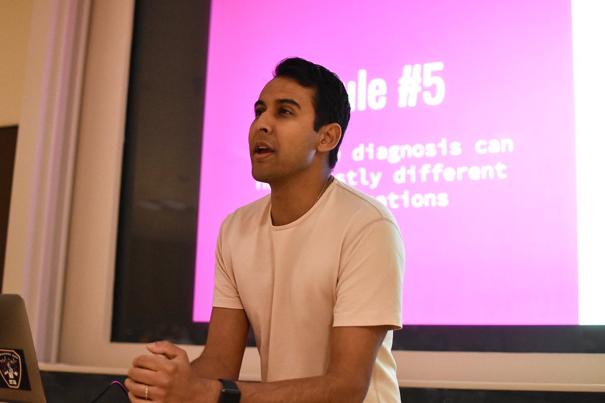 UTLonghornEMS's tweet photo. We want to extend a great thank you to Dr. Shyam Sivasankar for speaking at our general meeting this evening. We appreciate your insight into life as an emergency medicine physician! @shyam_in_scrubs https://t.co/v4UBdpQe3C