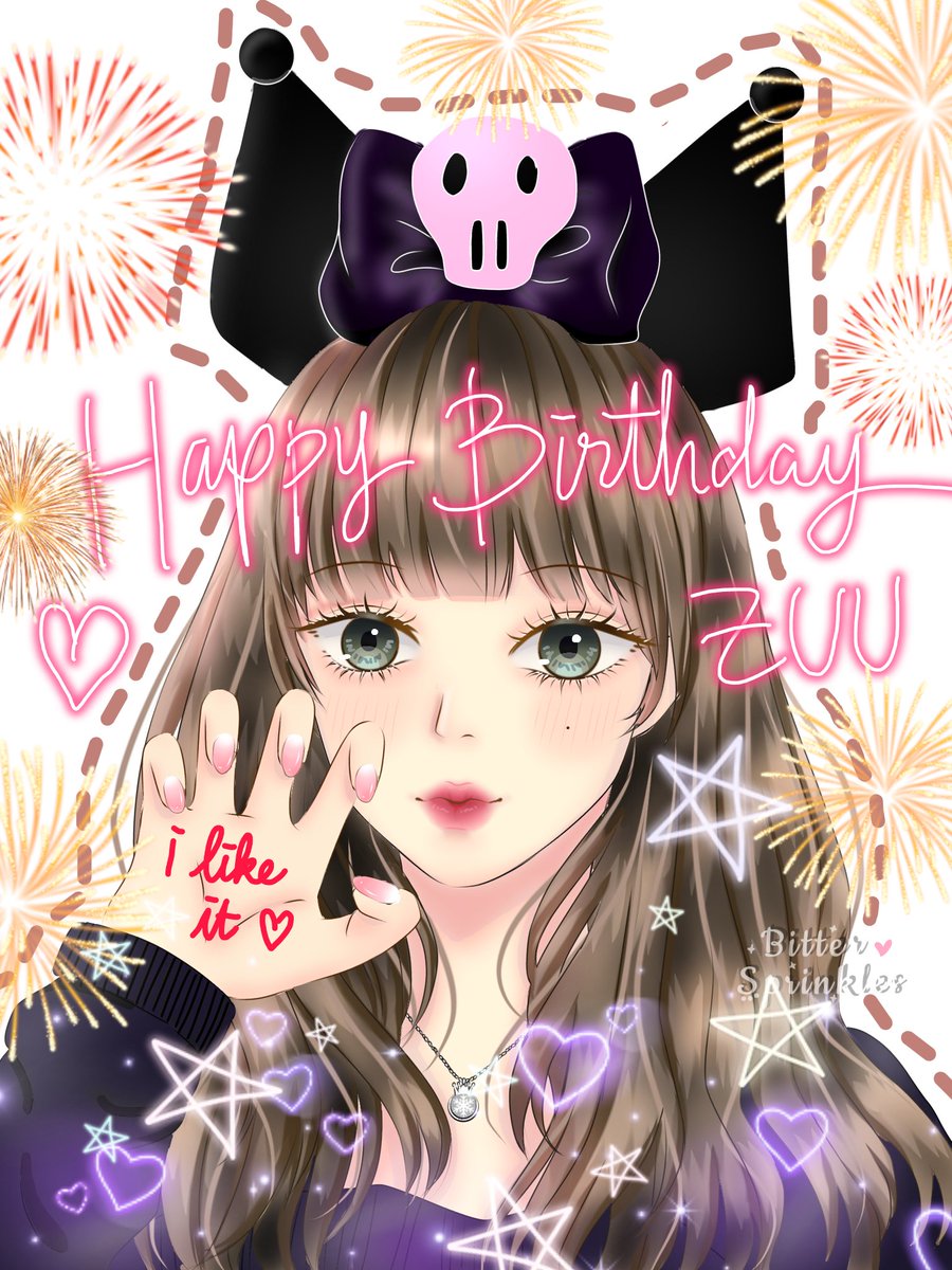 bittersprinkles's tweet photo. HAPPY ZUU DAY ❤

"I hope your special day brings you all that your heart desires! Happy birthday Zuu!"

@5ecretNumber @JP_5ecretNumber
#HappyZUUniverseDay #해피_주_데이 #주 #ZUU #ジュ #シークレットナンバー #secretnumberfanart #kpopfanart #fanart https://t.co/edZNH3ztC6