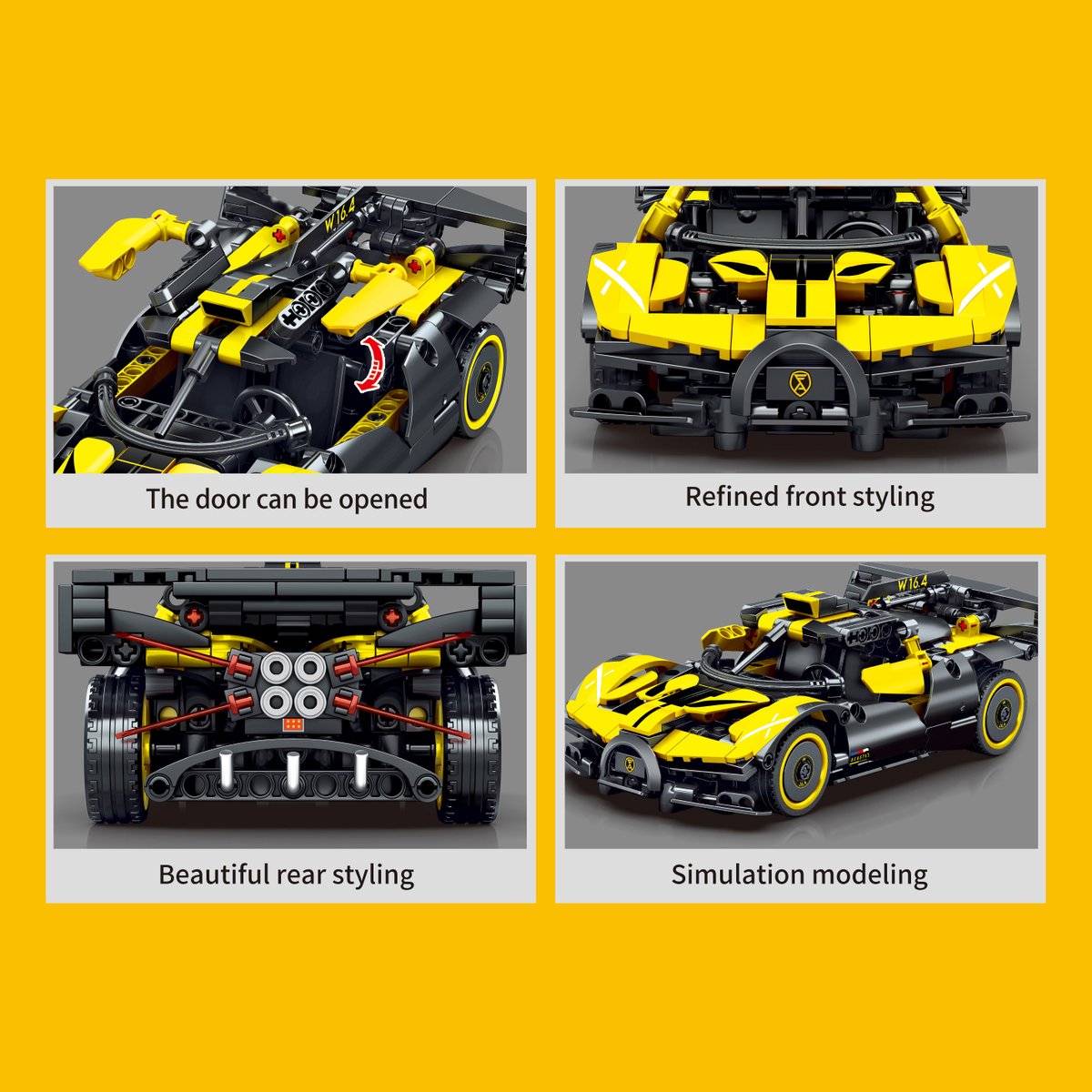 SEMBOBLOCK's tweet photo. 💥SEMBO BLOCK Sport car 
🌪TECHNIAUE - Whirlwind 1:18
NO.:715300   PCS:452+
🏎Who wouldn't like the distinctive butterfly doors and domineering X-shaped rear?
 #SEMBO #toy #boys #buildingblocks #b2b #sportscar #RC https://t.co/lhIFRD5l1P