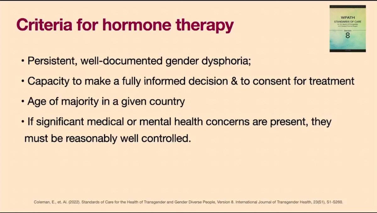 champ_wayne's tweet photo. Criteria, Regimen and Risks associated with hormone therapy.
@pcpcvcon @pcp1953 #IMinTransit https://t.co/eWIAoZomR3