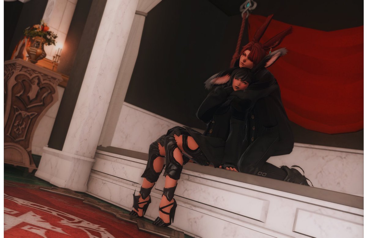 ff_aesthetics's tweet photo. Just a pair of cozy bnuys, doing bnuy things🥰

#FFXIV #FFXIVScreenshots #GPOSERS #Viera #EorzeaPhotos https://t.co/pnSJjlBsH0