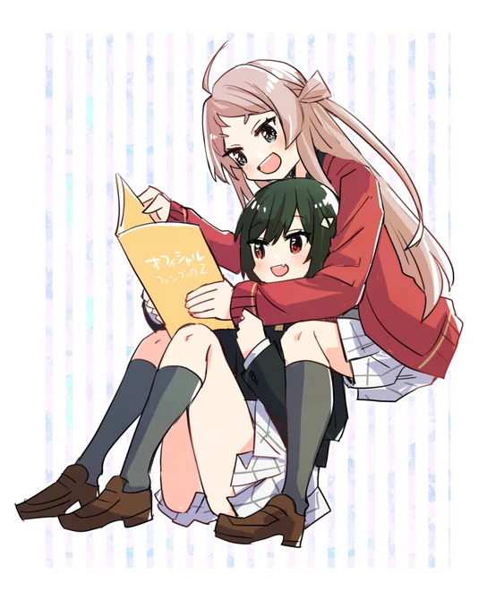 ランジュと栞子さんの読書 #ランしお 