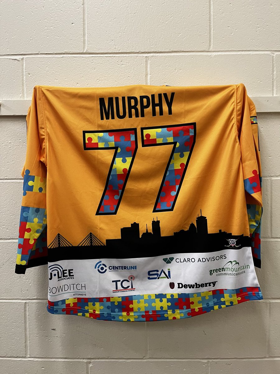 Shout out to New England Wireless Association for putting on such great charity game for #autismawareness #TEP #anotherdayatwork