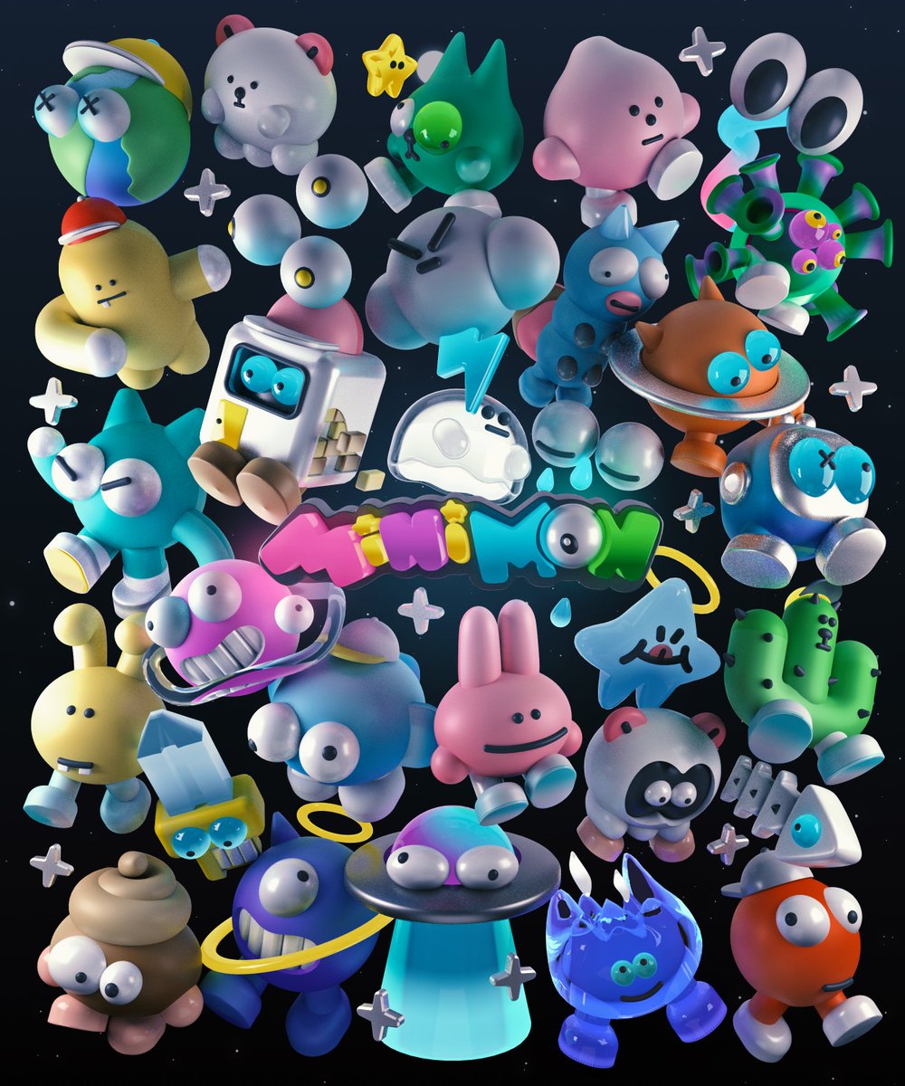 gm dreamers ! 👀⭐️👾 finally i got them all together in '3Landers The Minimon' be part of the adventure of <a href="/3LandersNFT/">3Landers 👀</a> ✖️ <a href="/3landboy/">3landboy</a> ,have a good day frens :)

open edition : free for everyone on <a href="/manifoldxyz/">manifold.xyz</a> 

link below 🔽

#3L4L #WeAreTheDreamers
#nftart #NFTCommunity