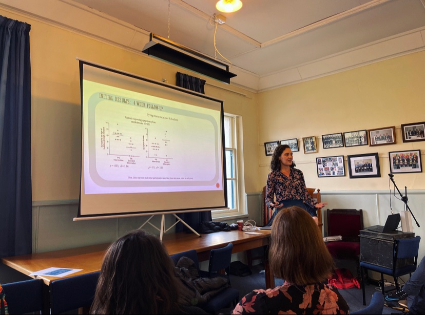 So happy to have had the chance to present, and get to know so many amazing researchers at the Innovations in Health Psychology Conference this week! 📚📖 
#IHP2023